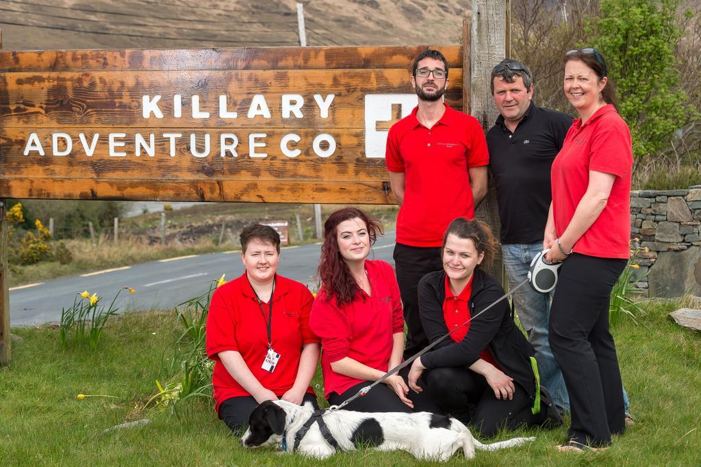 Killary Adventure Centre Hotel Leenaun Buitenkant foto